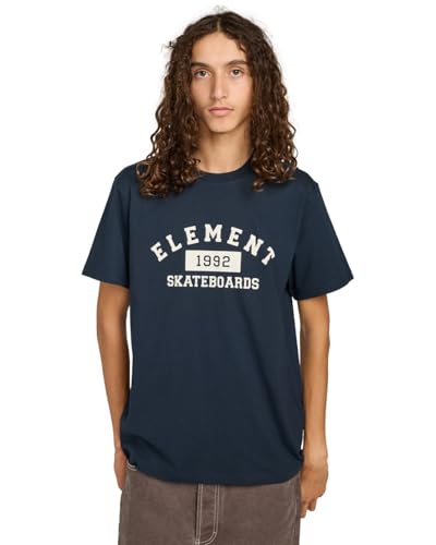 Element T-Shirt Manche Courtes Home Team Homme Bleu L