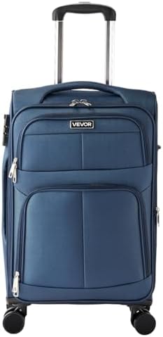VEVOR Softside Expandable Luggage with Spinner Wheels, 20-Inch So...