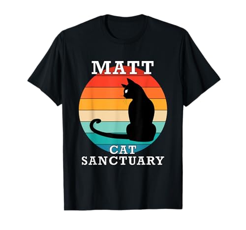 Matt Cat Sanctuary Group Family Reunion Name T-Shirt