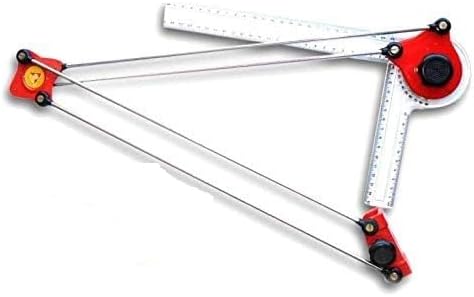 Qatalitic Mini Drafter for Professional Drawing/Engineering Drawing with Cover for Students, Architects, Artists