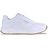 Lotto Straight Unisex, Scarpe da Ginnastica Adulto, Bianco, 42 EU