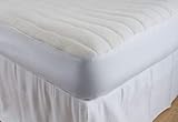Terry Filled Comfort Mattress Pad, Bed Topper / Protector, King Size, by DownTown Company