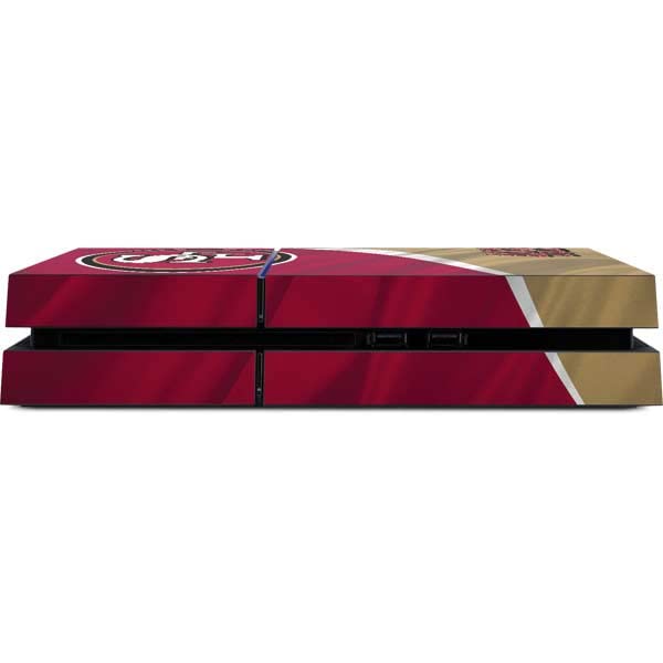 Skinit Decal Gaming Skin Compatible with PS4 Console - Officially Licensed NFL San Francisco 49ers Design