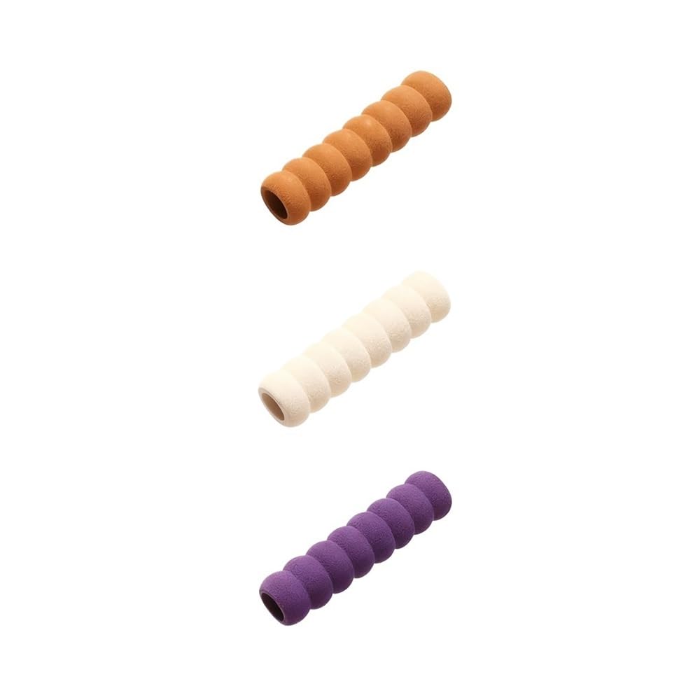 TIANSHENGQI 3Pcs Spiral Foam Door Handle Cover - Elastic Anti-Collision Doorknob Guard for Home Safety & Decor(3pcs Mixed Color)