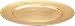 The Jay Companies Round Charger Plate, Gold