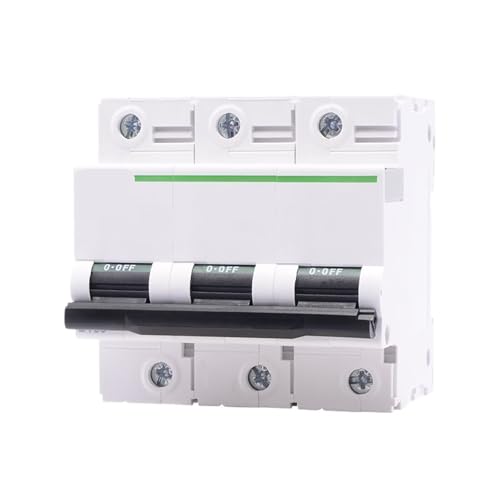 Disjoncteur triphasé 80A C120H type C interrupteur modulaire pour armoire électrique