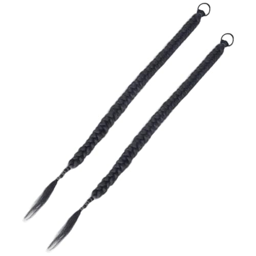 Perruques tressées longues 100 cm pour changer de coiffure sans abîmer vos cheveux