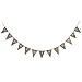 TINKSKY HAPPY BIRTHDAY banner Hessian Bunting Banner Birthday Party Decoration