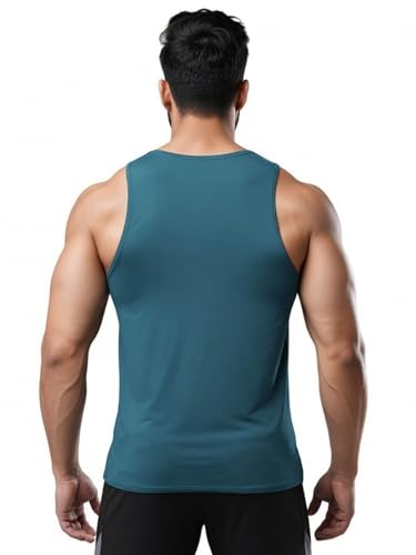 Image of 3Colors Men's Active Sleeveless Polyester Tank Top- Cool and Comfortable Workout wear, Dry fit Gym Vests - Unity