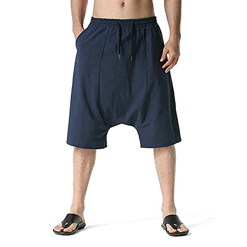 UlilyKZ Sweat shorts for men Men's Summer Cargo Shorts Baggy