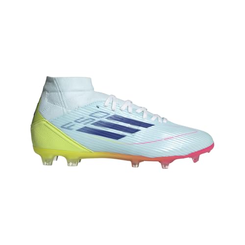 adidas Womens F50 League Mid Firm GroundMulti Ground Soccer Cleats - Blue - Main Image