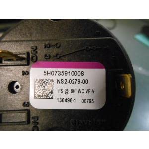 Modine Manufacturing 5H0735910008.8 SPST Pressure Switch