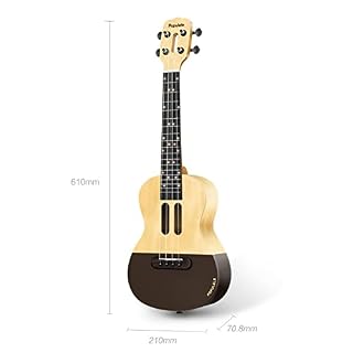 Saturey Ukulélé Smart Ukulele 23 Pouces 4 piqûres électriques Ukulele Concert Soprano Acoustic Support APPD LED Mini… - Les Beatles, Paul McCartney, John Lennon, RIngo Starr, George Harrison Saturey Ukulélé Smart Ukulele 23 Pouces 4 piqûres électriques Ukulele Concert Soprano Acoustic Support APPD LED Mini… – Image 2