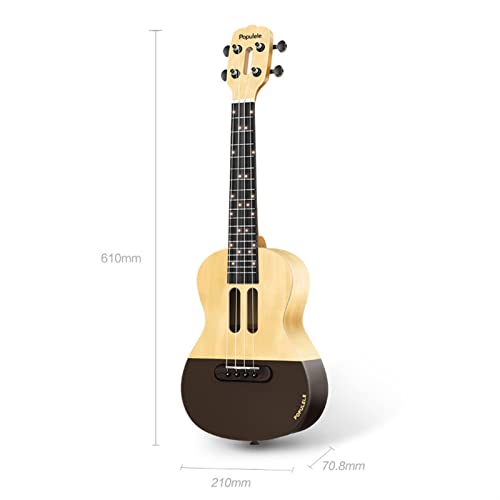 Saturey Ukulélé Smart Ukulele 23 Pouces 4 piqûres électriques Ukulele Concert Soprano Acoustic Support APPD LED Mini… - Les Beatles, Paul McCartney, John Lennon, RIngo Starr, George Harrison Saturey Ukulélé Smart Ukulele 23 Pouces 4 piqûres électriques Ukulele Concert Soprano Acoustic Support APPD LED Mini… – Image 3