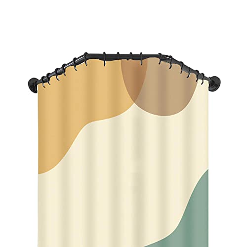 Tringle rideau séparation cabine d'essayage et douche extensible en acier inoxydable