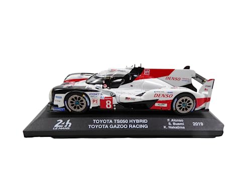 Miniatura de auto 1:43 Toyota TS050 Hybrid Le Mans 2019 miniatura 2