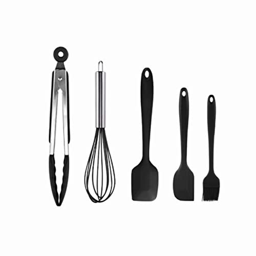 Ferramentas Cozinha Batedeira Conjunto Com 5 Unidades Preto Macarrão Pegadores Pincel