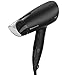 Panasonic 1800W Compact Hair Dryer for Fast Drying & Smooth Finish, Heat Protection Mode, Cool Shot, Foldable Handle, Lightweight Hair Blower for Travel & Home, EH-ND37, Black