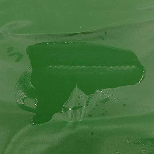 PLMOKN Voorgevormde vijvervoeringen Heavy Duty Plastic Tarpaulin Cover Sheet Tuin Zwembad Membraan Waterdicht -UV voor Koi Ponds, Watertuinen, Fonteinen (Kleur: Groen, Grootte: 4x5m) - Image 5