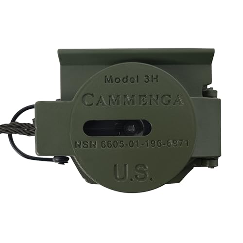Rothco Cammenga Tritium Lensatic Compass, Aluminum Frame miniatura 6