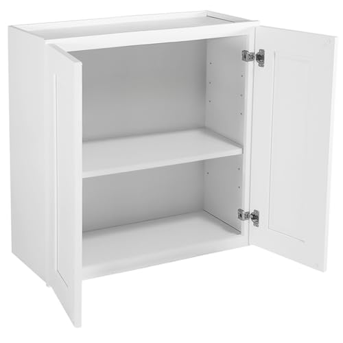 Image of Design House Brookings Kitchen Wall Cabinet, 24 inch, White