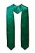 Produktbild GraduationMall Abschluss Stola für akademische Kirche Priester Chor Stola Stahl 60" Unisex Erwachsene Smaragd