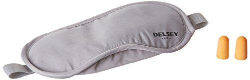 Preisvergleich Produktbild Delsey Schlafmaske, grau (Grau) - 00394003011