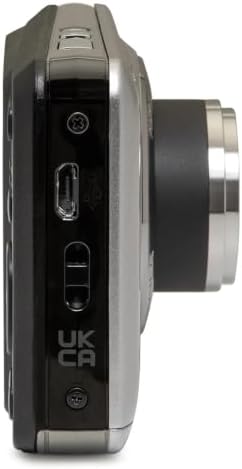 Kodak PIXPRO FZ55 Digital Camera (Silver) | 16MP Sensor, 5X Optical Zoom, 28mm Wide-Angle Lens & Full HD Video | Great for Travel & Beginner Photography (FZ55SR) + 64GB Card + Case + Cleaning Cloth - 4