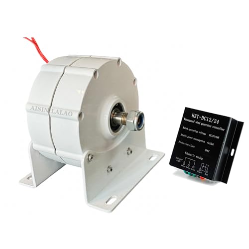 AISINILALAO 220v,110V/ 220V Pequeño generador de imán Permanente alternador AC, 10000W alternador de bajo RPM imán Permanente Tierra RARA 3Phase AC para el Viento