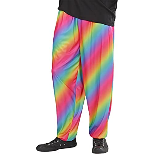 Preisvergleich Produktbild Widmann - 80er Jahre Hose, Regenbogen, Mottoparty, Karneval