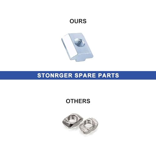 Image of 12pcs 2020 Angle Bracket Corner 2020 Hardware Extruded Aluminum V-Slotted Accessories T-Slot with T Nuts and Screws for 8020 Aluminum Profile 3D Printer Frame Accessories Black