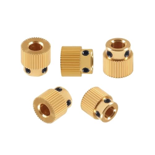 Kit de 40 engrenages d'extrudeuse en laiton à 40 dents pour vos imprimantes 3D