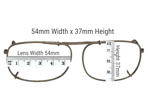 Rectangle Non Polarized Clip-On Sunglasses for Men and Women – Clip On Sunglasses For Eyewear3