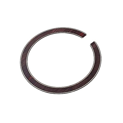 SUPVOX Guitar Rosette Inlay Sticker Gxb11 109mm Curved Strips Sound Hole Decal No Damage to Guitar Easy to Apply