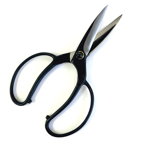 鋏正宗 植木鋏【青紙鋼】ネジ式 90mm 裏スキ 203B(日本製)吉岡刃物製作所 枝切 大久保 植木屋 ハサミ