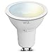 Produktbild WiZ Smart LED Leuchtmittel G2 warmweiß GU10 (Smart Home, Dimmbar, WLAN, 9W - 50W Leistung, 2700K, lm350, App & Voice Control Alexa, Siri, Google & IFTTT)