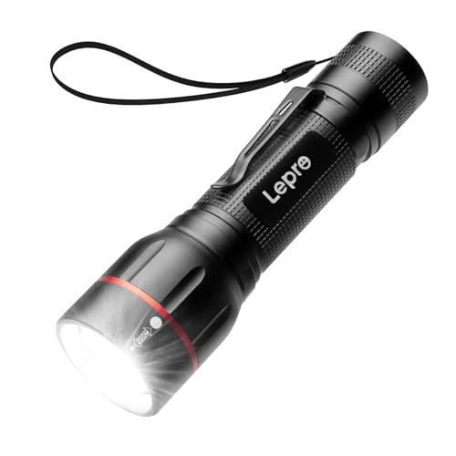 Lepro Lampe Torche LED, LE2050 Lampe de Poche Ultra Puissante, 5 ...
