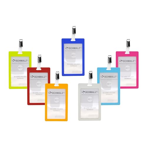 Portadocumentos naranja para tarjetas de crédito en eventos Schmalz 2