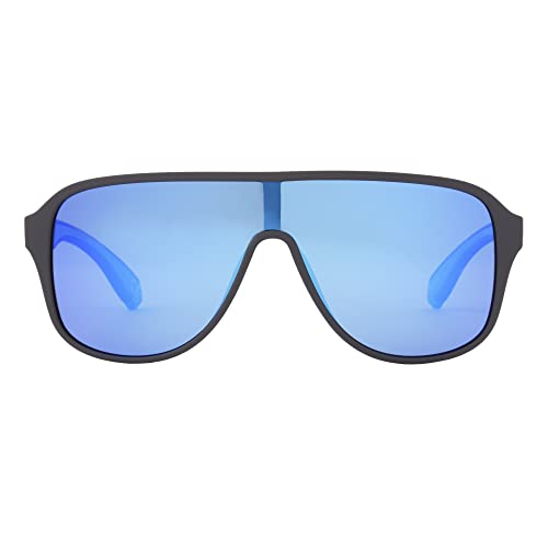 Body Glove Men's Bobby Polarized Shield Sunglasses, Grey, 130 mm3