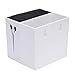 Shurhome Elegant Hair Care Tool Storage Box Case Spacious Container for Organizing All Hairstyling Implements Neatly Salon Use Hairstyling Tools Holder