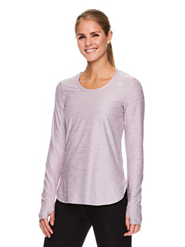 Reebok Women's Legend Long Sleeve Running T-Shirt & Gym Top - Performance Training