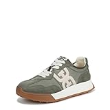 Sam Edelman Women's Langley Sneaker, Olive Suede Multi, 6.5