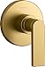 Kohler T73140-4-2MB Composed Handle Trim, Vibrant Brushed Moderne Brass