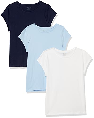 Image of The Children's Place Girls Basic Short Sleeve Layering Tee