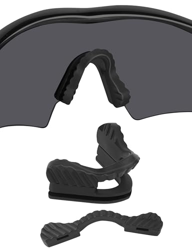 Image of BLAZERBUCK Soft Replacement Nose Pads Nose Pieces for Oakley M Frame Series Sunglasses - Black