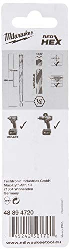 Milwaukee 48894720 Shockwave Drill Hss-G Hex 8.5 mm - Image 2