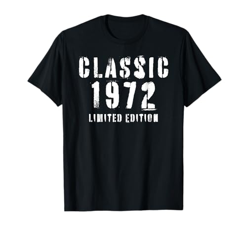 Vintage 1972 Retro Classic – Limited Edition T-Shirt