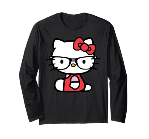 Hello Kitty Nerd Glasses Long Sleeve T-Shirt