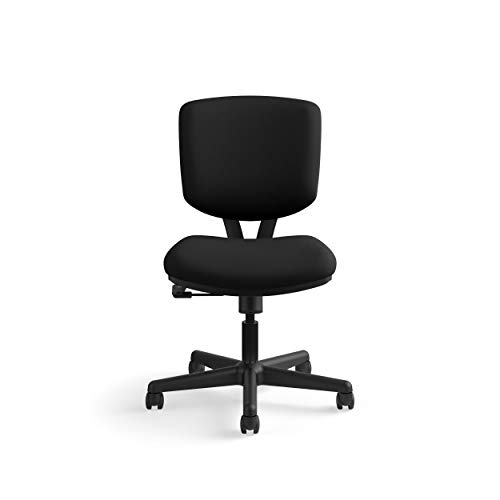 Hon Volt Armless Task Chair, Black #TOP3