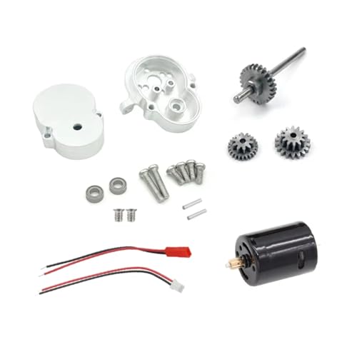 RCAbvO[hp[c For WPL D12 D42 1/10 ^MA{bNX MA{bNXP[X X`[MAt 370 uV[^[Zbg RCJ[AbvO[hp[cANZT[(Silver)